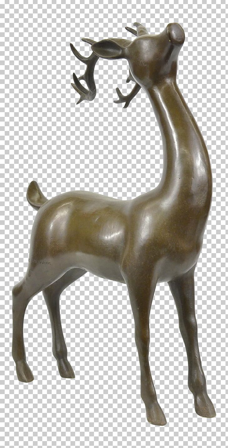 Bronze Sculpture Reindeer Art PNG, Clipart, Animal, Antelope, Antler, Art, Art Glass Free PNG Download