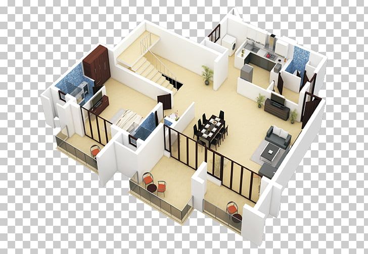 Apartment Duplex House Plan 3D Floor Plan PNG, Clipart, 3d ...