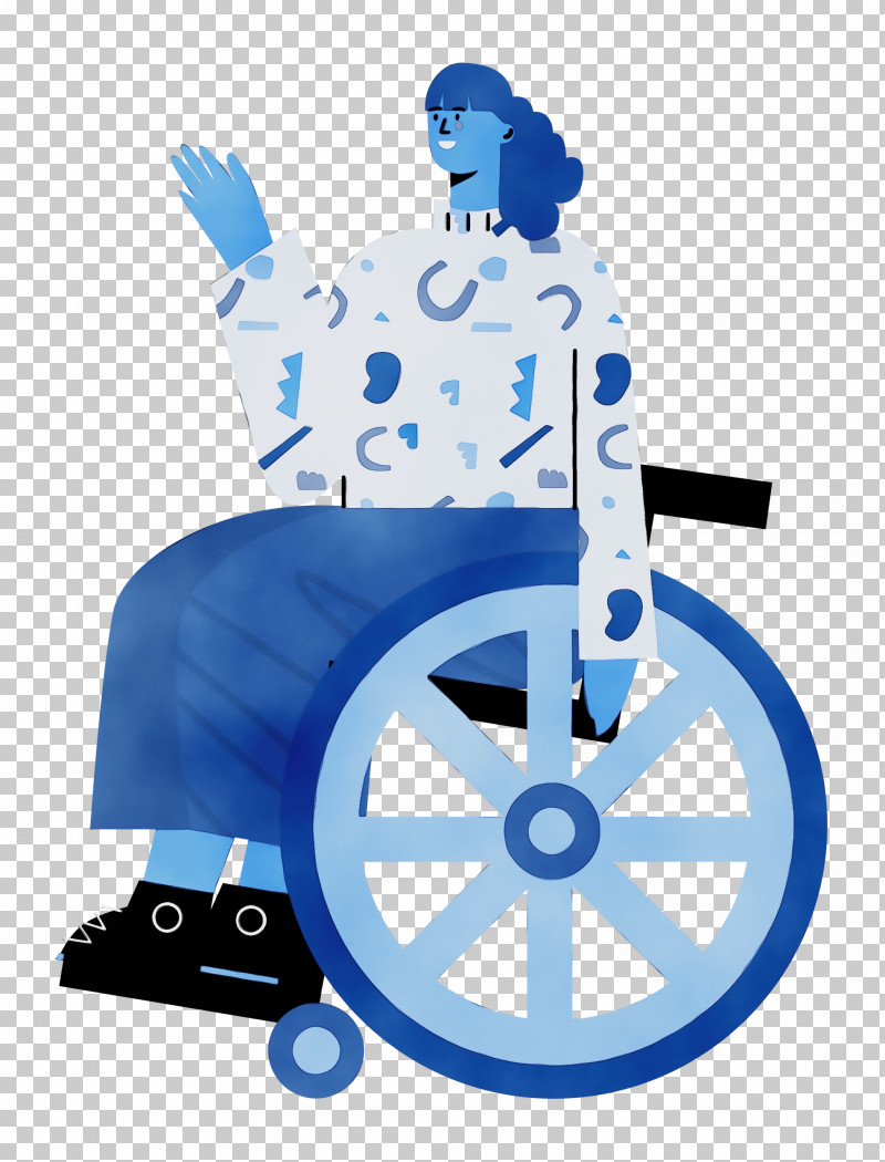 Cartoon Wheelchair Logo Chair Drawing PNG, Clipart, Cartoon, Chair, Drawing, Lady, Logo Free PNG Download