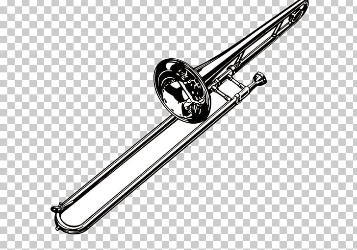 Types Of Trombone Musical Instrument Trumpet PNG, Clipart, Badger Trombon, Black And White, Brass, Brass Instrument, Bugle Free PNG Download