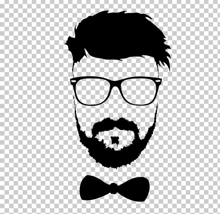 Moustache Glasses Beard Hairstyle PNG, Clipart, Beard, Black And White, Depositphotos, Eyewear, Facial Hair Free PNG Download