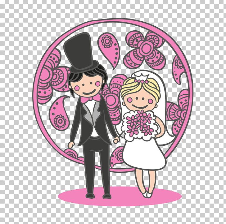 Cartoon Bride And Groom Illustration PNG, Clipart, Balloon Cartoon, Bride, Bride And Groom, Brides, Cartoon Character Free PNG Download