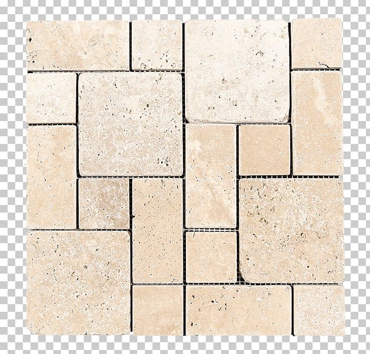 Floor Tile Mosaic Travertine Pattern