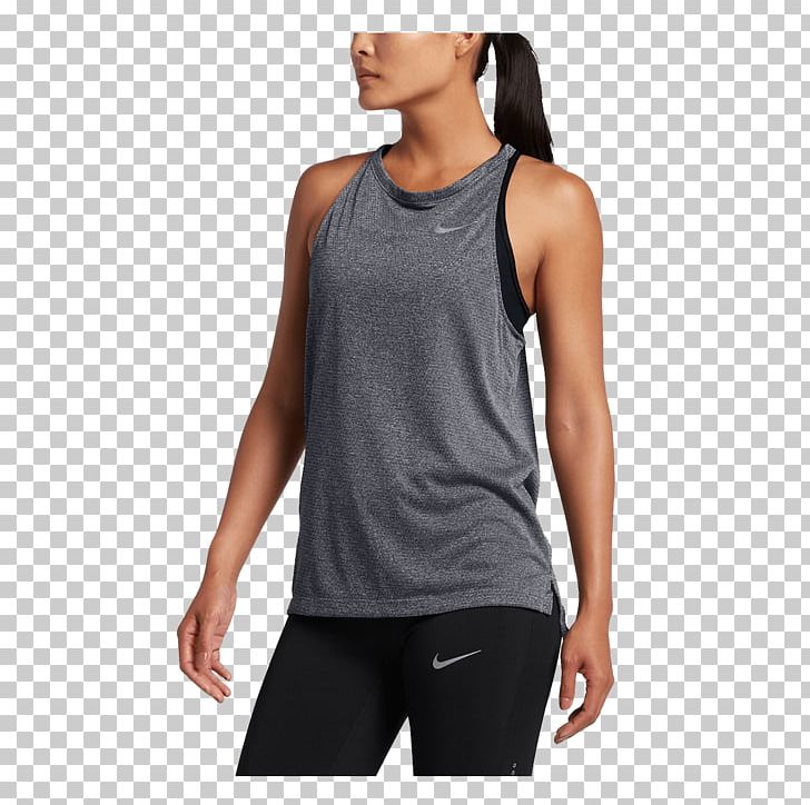 T-shirt Sleeveless Shirt Top Nike Sportswear PNG, Clipart, Active Tank, Active Undergarment, Black, Clothing, Jacket Free PNG Download