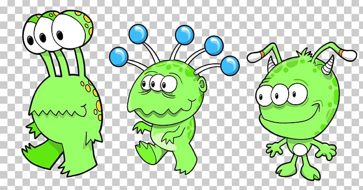 Alien Cartoon Monster PNG, Clipart, Amphibian, Background Green, Cartoon, Doll, Download Free PNG Download