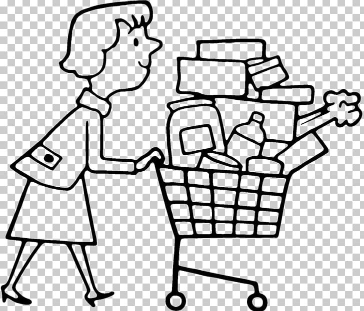 Shopping Cart Drawing Line Art PNG, Clipart, Angle, Area, Art, Black And White, Cart Free PNG Download
