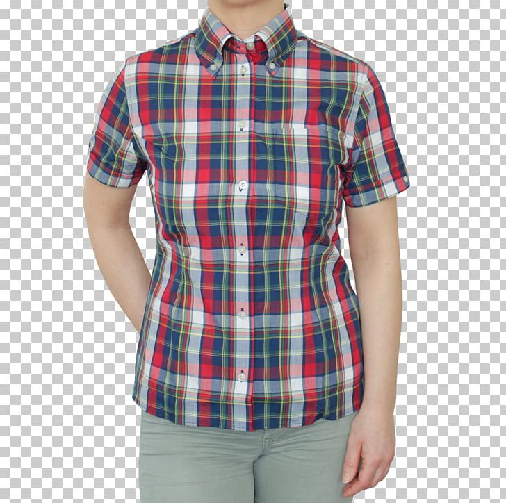 T-shirt Tartan Sleeve Polo Shirt PNG, Clipart, Button, Clothing, Collar, Dress Shirt, Fashion Free PNG Download