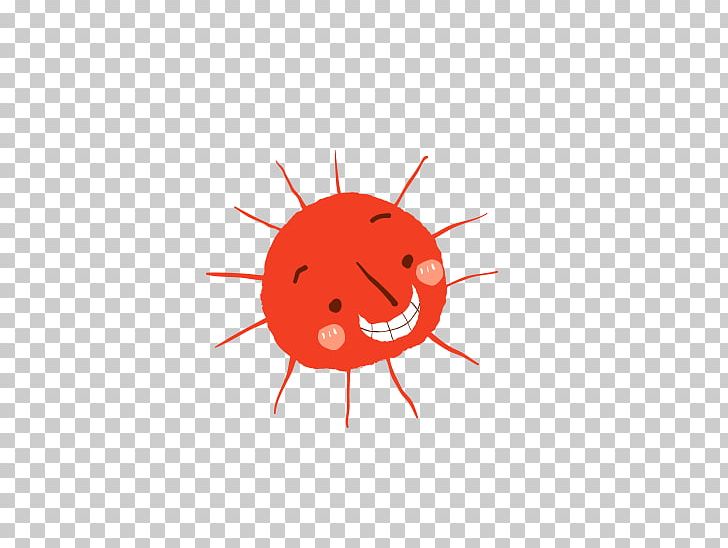 Red Cartoon Sun Decoration Pattern PNG, Clipart, Cartoon, Cartoon Character, Circle, Clip Art, Color Free PNG Download