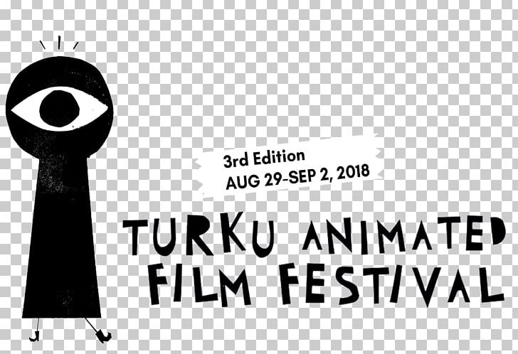 Logo Turku Animated Film Festival PNG, Clipart, Angle, Animation, Art, Black, Black And White Free PNG Download