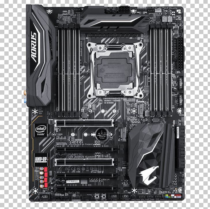 LGA 2066 Intel X299 TOP Gaming Motherboard X299 AORUS Gaming 9 CPU Socket PNG, Clipart, Central Processing Unit, Computer, Computer Hardware, Electrical Connector, Electronic Device Free PNG Download
