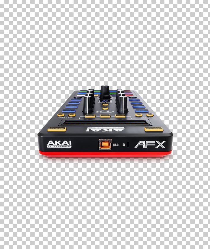 Akai Professional Afx Dj Controller Disc Jockey Traktor Png Clipart Akai Akai Professional