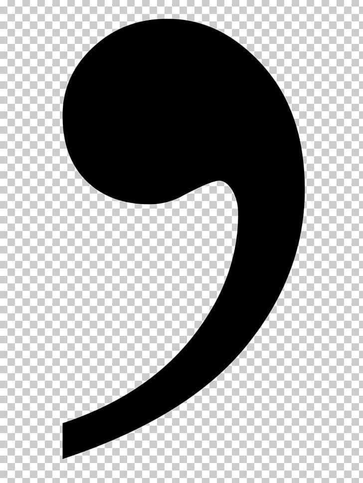 Serial Comma PNG, Clipart, Angle, Apostrophe, Black, Black And White, Circle Free PNG Download