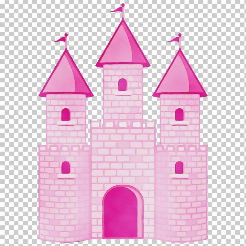 Pink Castle Steeple Building Architecture PNG, Clipart, Architecture, Building, Castle, Facade, Paint Free PNG Download