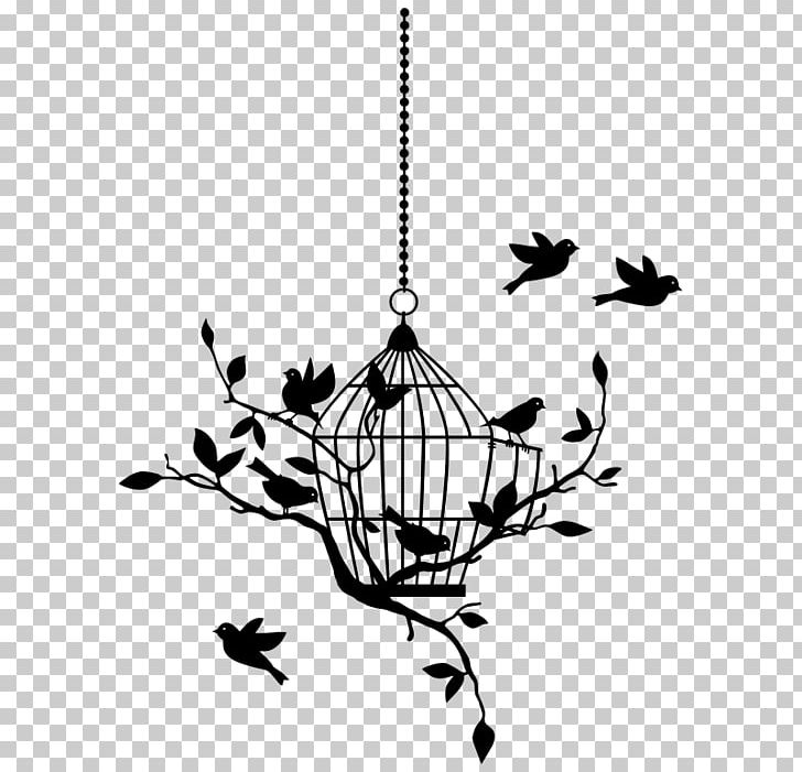 Paper Wall Decal Sticker PNG, Clipart, Artwork, Bird, Black And White, Branch, Decal Free PNG Download