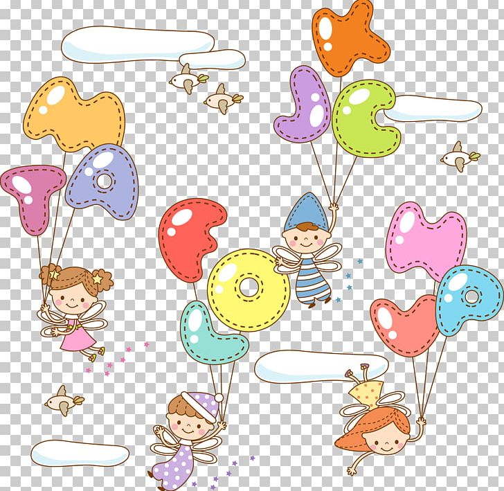Cartoon Child Watercolor Painting Illustration PNG, Clipart, Art, Artwork, Baby Toys, Balloon, Body Jewelry Free PNG Download