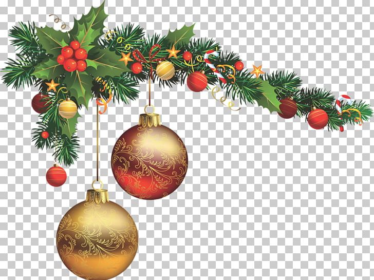 décoration de Noël en or png