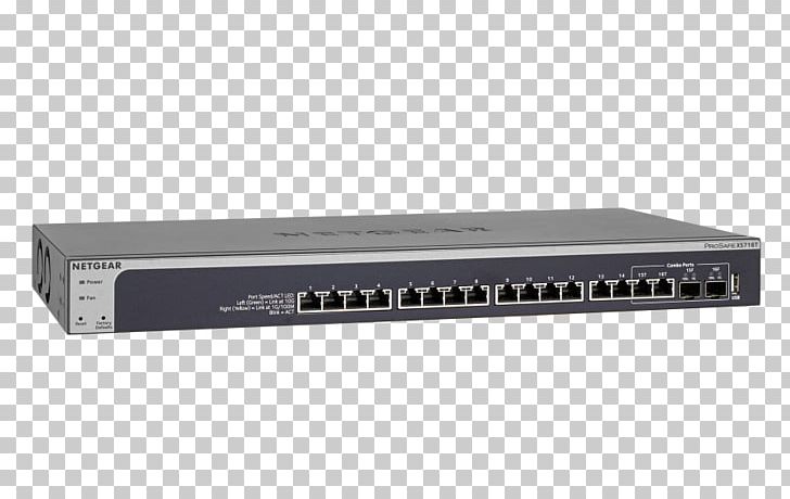 Network Switch 10 Gigabit Ethernet Netgear Small Form-factor Pluggable Transceiver PNG, Clipart, 10 Gigabit Ethernet, Computer Network, Con, Electronic Device, Electronics Accessory Free PNG Download