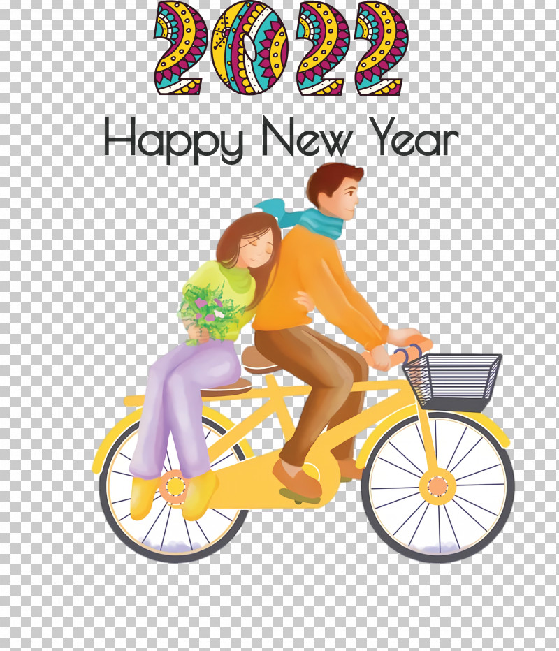 2022 Happy New Year 2022 New Year 2022 PNG, Clipart, Bicycle, Boyfriend, Couple, Cycling, Flirting Free PNG Download