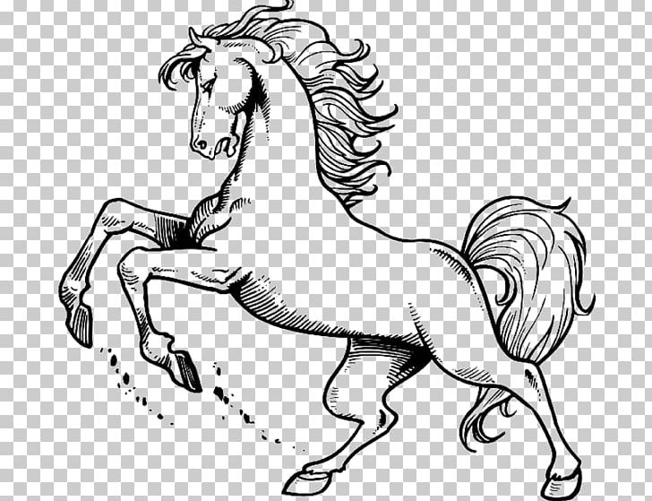 Mane Mustang Stallion Colt Bridle PNG, Clipart, Animal, Animal Figure, Artwork, Black And White, Fictional Character Free PNG Download