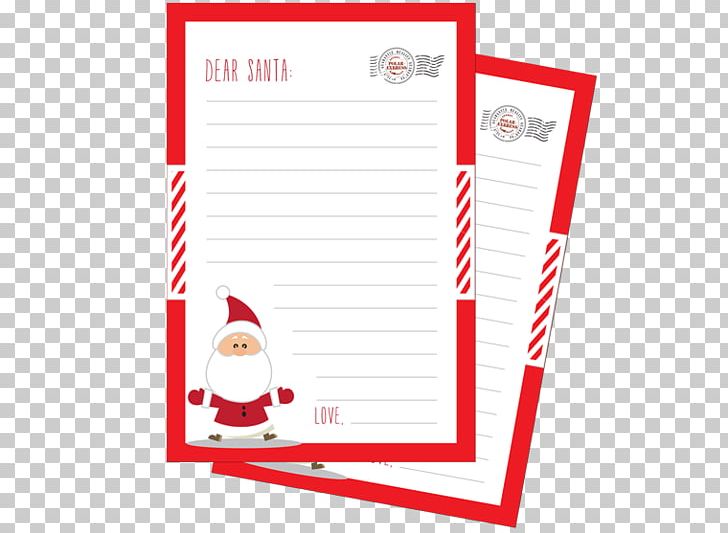 Santa Claus Paper Christmas Wish List Letter PNG, Clipart, Area, Child, Christmas, Fictional Character, Gingerbread Man Free PNG Download