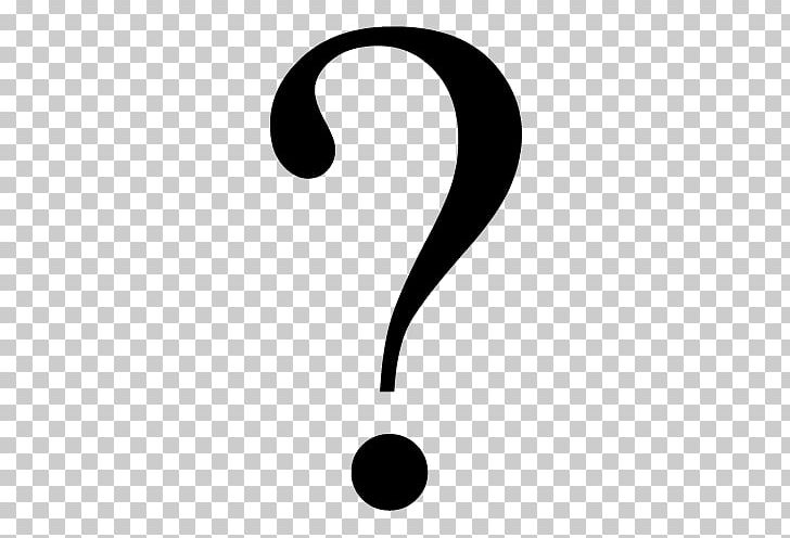 Question Mark Punctuation PNG, Clipart, At Sign, Black And White, Body Jewelry, Brand, Circle Free PNG Download