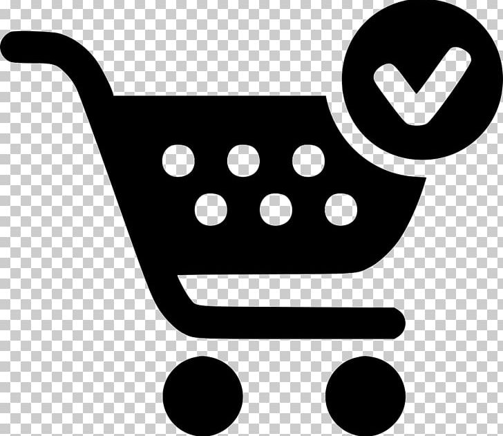 Shopping Cart Computer Icons Retail PNG, Clipart, Advertising, Area, Artwork, Black And White, Check Icon Free PNG Download