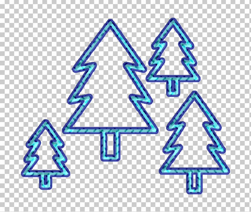 Forest Icon Hunting Icon PNG, Clipart, Blue, Electric Blue, Forest Icon, Hunting Icon, Line Free PNG Download