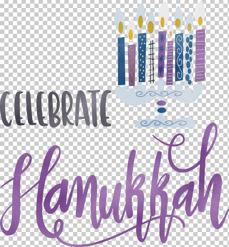 Hanukkah PNG, Clipart, Calligraphy, Cartoon, Greeting Card, Hanukkah, Happy Hanukkah Free PNG Download