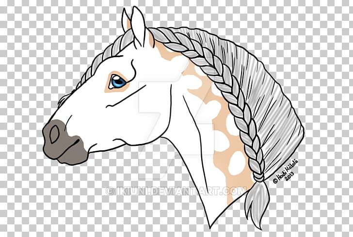 Mane Halter Mustang Rein PNG, Clipart, Artwork, Black And White, Bridle, Cartoon, Drawing Free PNG Download