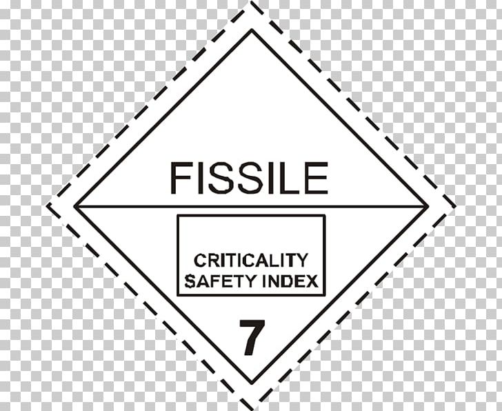 Fissile Material Dangerous Goods HAZMAT Class 7 Radioactive Substances ADR Radioactive Decay PNG, Clipart, Adr, Angle, Area, Black And White, Brand Free PNG Download