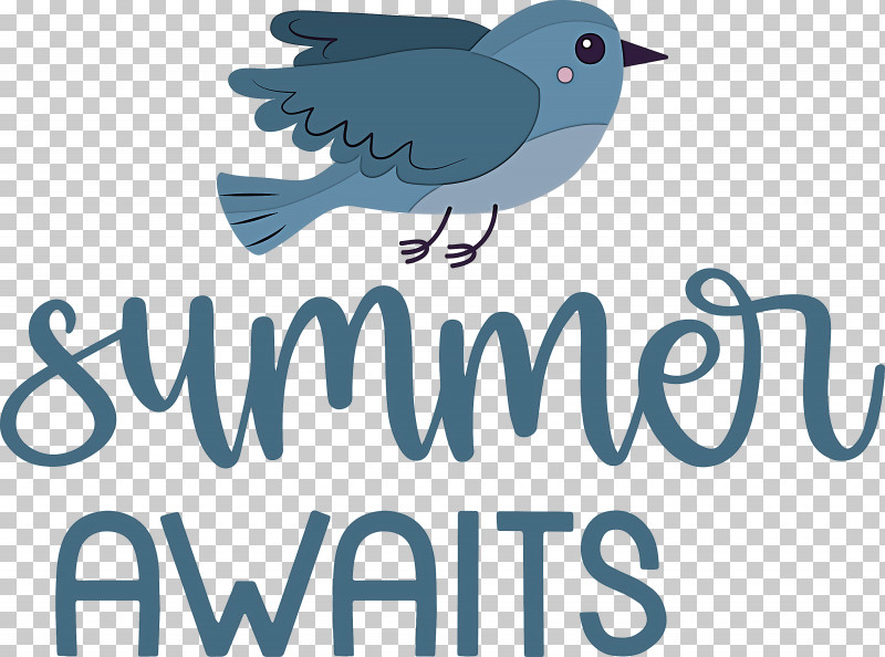 Summer Awaits Summer Summer Vacation PNG, Clipart, Beak, Biology, Birds, Logo, Meter Free PNG Download