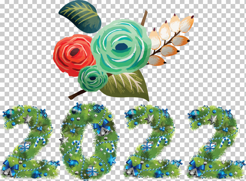 2022 New Year 2022 Happy 2022 New Year PNG, Clipart, Creativity, Cut Flowers, Floral Design, Flower, Meter Free PNG Download