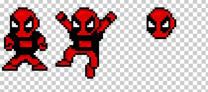 Deadpool Spider-Man Sprite Pixel Art PNG, Clipart, Character, Deadpool, Download, Fictional Character, Graphic Design Free PNG Download