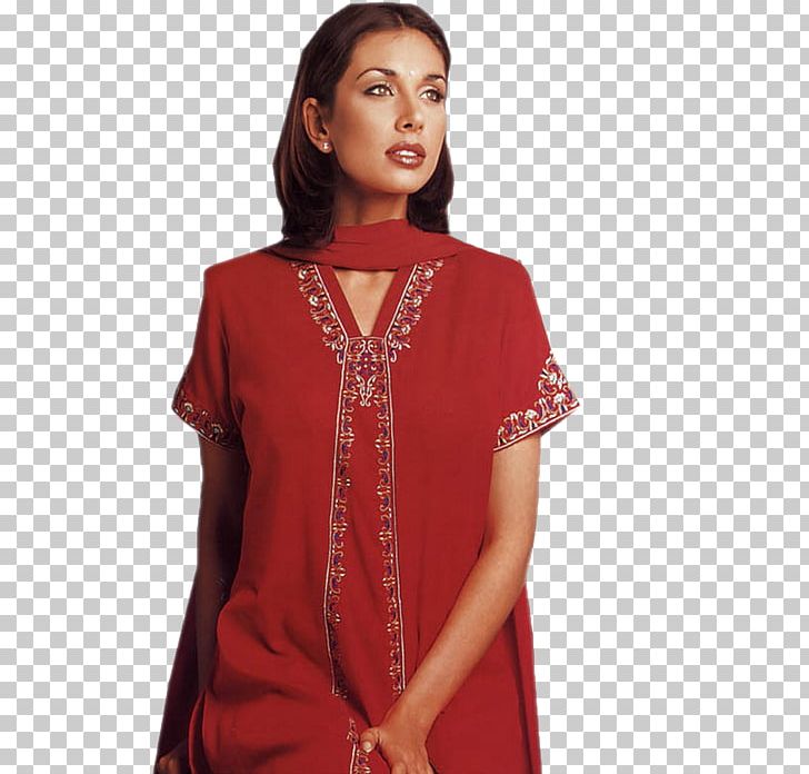 Lisa Ray Sudarshan Silks PNG, Clipart, Blouse, Blue, Clothing, Color, Embroidery Free PNG Download