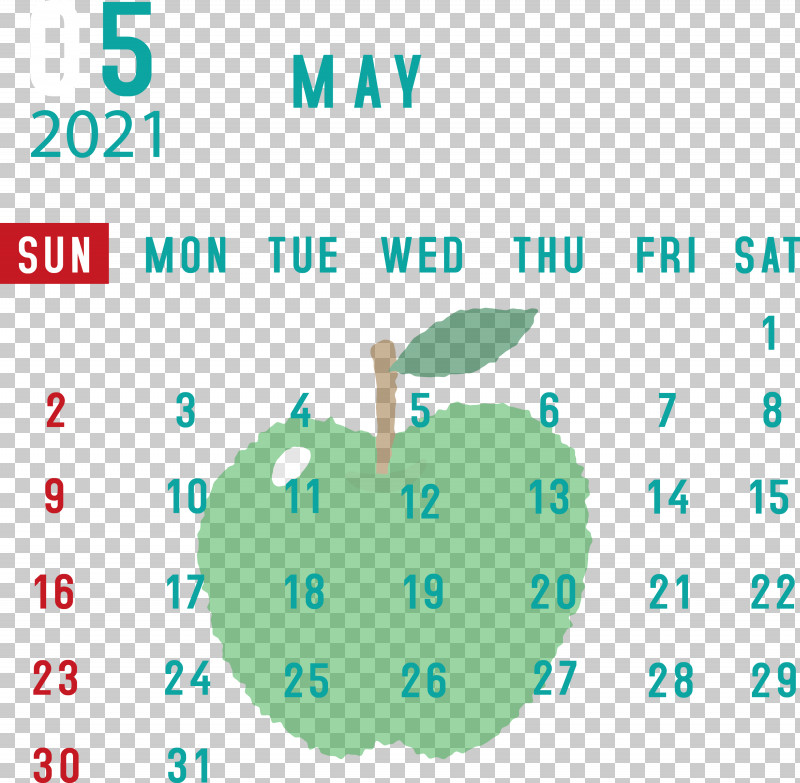 May 2021 Printable Calendar May 2021 Calendar PNG, Clipart, Aqua M, Diagram, Green, Logo, May 2021 Printable Calendar Free PNG Download
