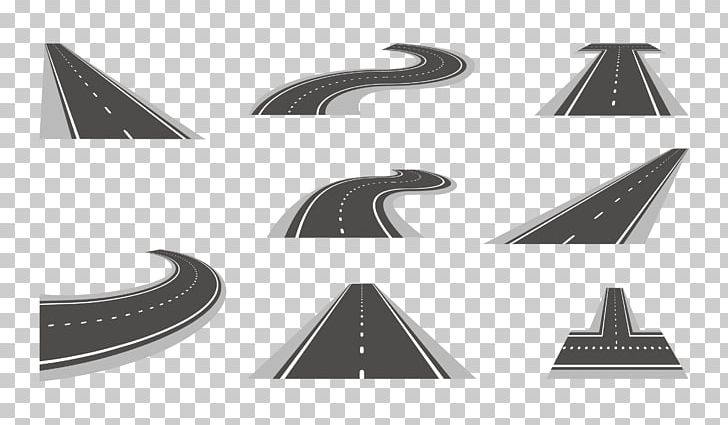 Highway Road PNG, Clipart, Angle, Black And White, Brand, Computer Icons, Controlledaccess Highway Free PNG Download