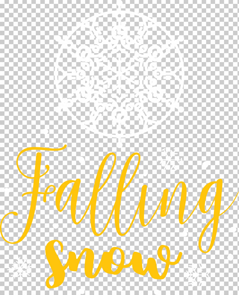 Falling Snow Snowflake Winter PNG, Clipart, Calligraphy, Falling Snow, Geometry, Line, Logo Free PNG Download