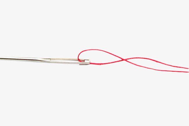 Red Needle And Thread PNG, Clipart, Curve, Fine, Fine Lines, Line ...