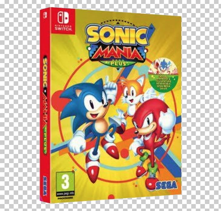 Sonic Mania Nintendo Switch Video Game Xbox One PNG, Clipart, Captain Toad Treasure Tracker, Game, Mighty The Armadillo, Nintendo Switch, Others Free PNG Download