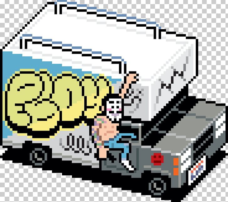 EBoy 0 Pixel Art Vehicle Kickstarter PNG, Clipart, Area, Art, Database, Eboy, Electronics Free PNG Download
