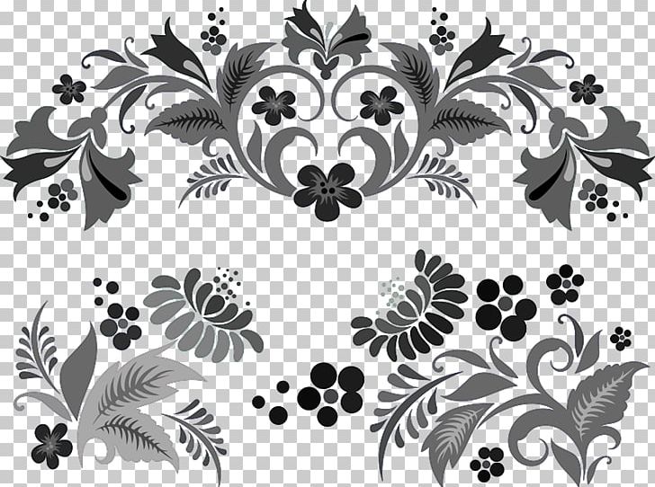 Floral Design Horse Monochrome Pattern PNG, Clipart, Animal, Black, Black And White, Branch, Camel Free PNG Download
