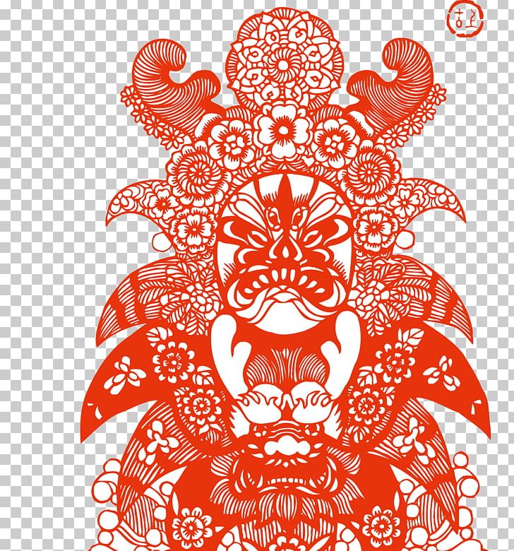 China Chinese Paper Cutting Peking Opera Chinese Opera PNG, Clipart, Art, Black And White, China, Chinese Opera, Chinese Paper Cutting Free PNG Download