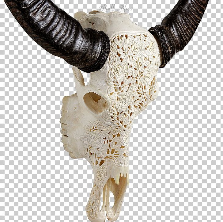 Skull Horn Cattle Carving Art PNG, Clipart, Antique, Art, Barbed Wire, Bone, Carving Free PNG Download