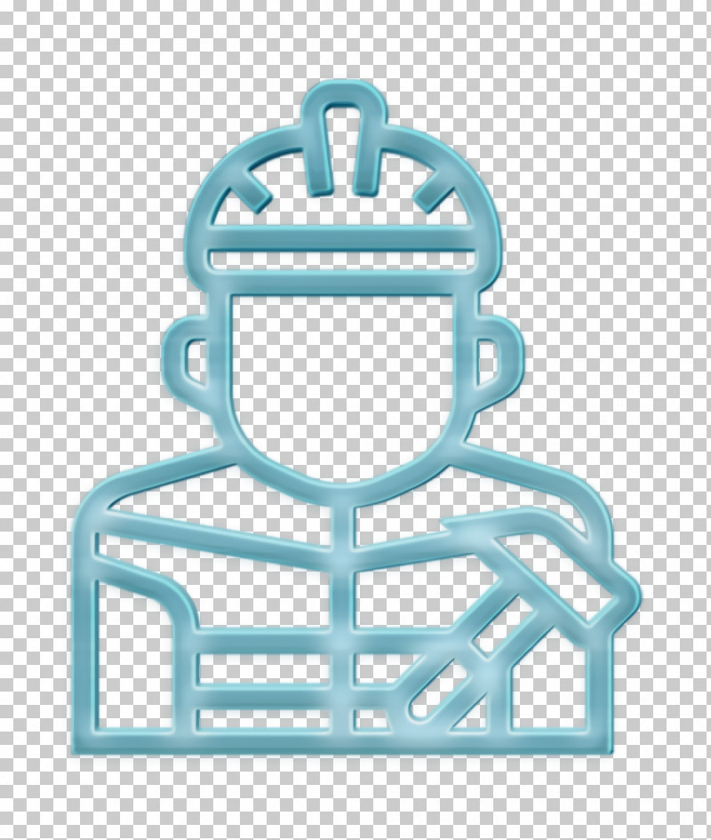 Jobs And Occupations Icon Builder Icon PNG, Clipart, Builder Icon, Jobs And Occupations Icon, Line, Turquoise Free PNG Download