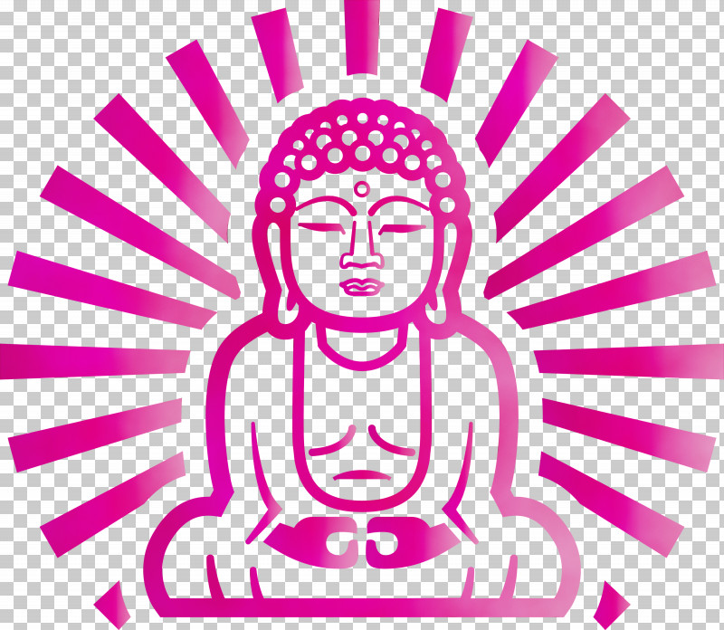 Pink Magenta Head Line Font PNG, Clipart, Buddha, Head, Line, Line Art, Logo Free PNG Download