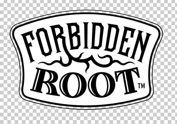 Forbidden Root Restaurant & Brewery Bomber Logo Font Brand PNG, Clipart, Area, Black And White, Brand, Brewery, Chicago Free PNG Download