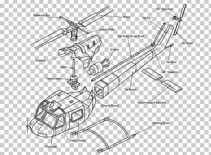 Helicopter Rotor Fixed-wing Aircraft Radio-controlled Helicopter Schematic PNG, Clipart, Airplane, Angle, Artwork, Automotive Design, Auto Part Free PNG Download