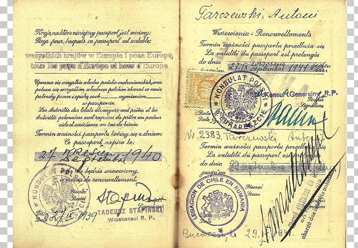Second World War Polish Passport Document United States Passport PNG, Clipart, Border Control, Consul, Consulate, Document, End Of World War Ii In Europe Free PNG Download