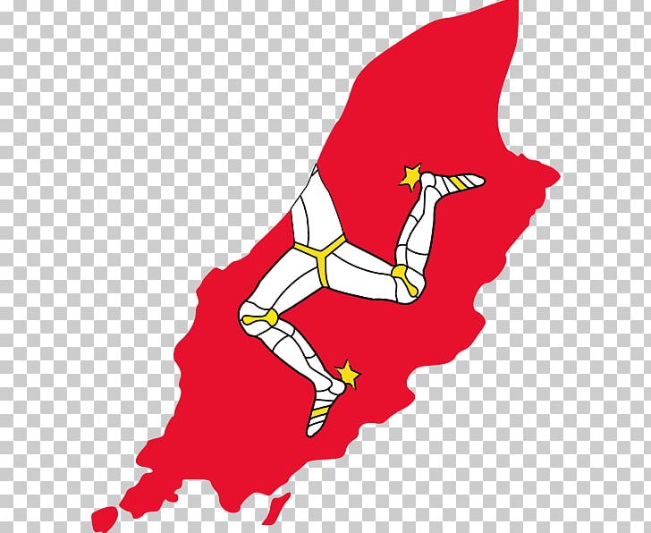 Flag Of The Isle Of Man Manx Maritime Flag PNG, Clipart, Area, Art, Artwork, Beak, Black And White Free PNG Download