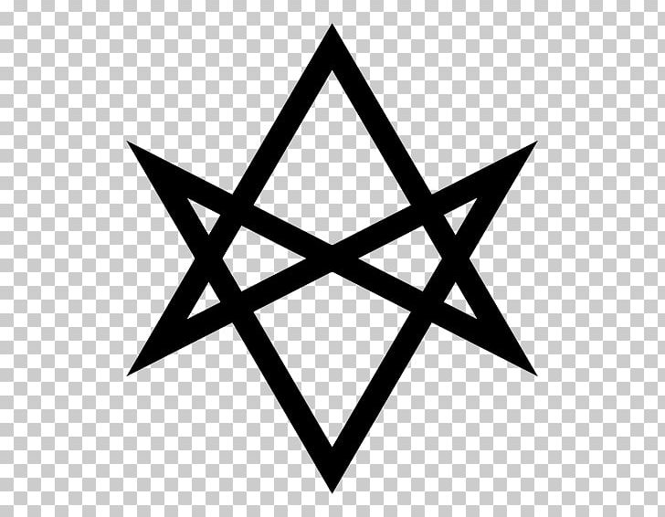 Unicursal Hexagram Symbol Thelema Magick PNG, Clipart, Aleister Crowley, Angle, Black, Black And White, Culture Free PNG Download